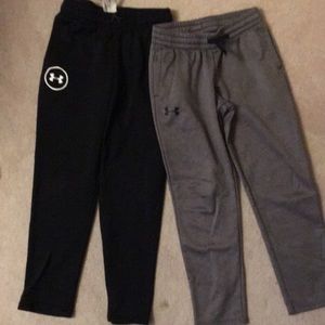 2 Pairs Under Armour Boys Pants